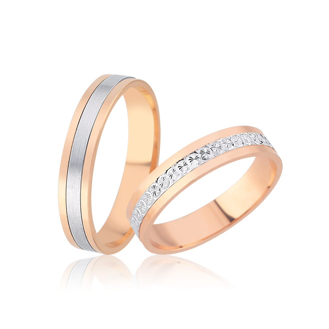 Ruby Çift Alyans - 1