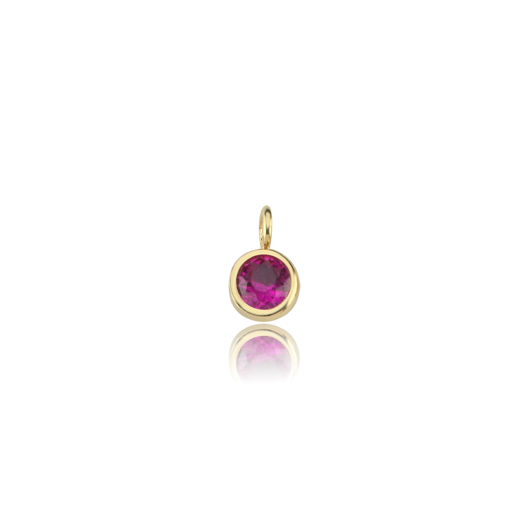 Ruby Doğum Taşı Charm - 1