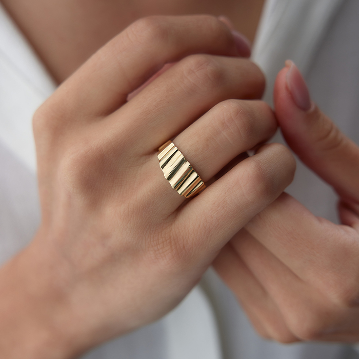 Ruffles Yüzük - Rayna