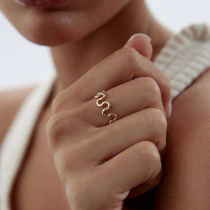 S Sarmal Yüzük - 1