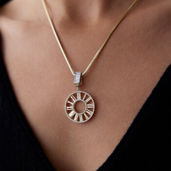 Saat Madalyon Kolye - Koçak