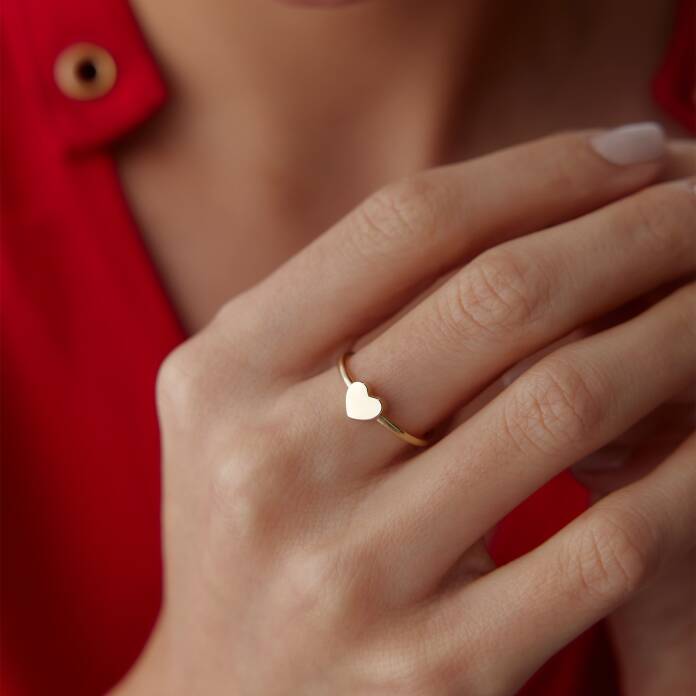 Sade Kalp Yüzük - 1