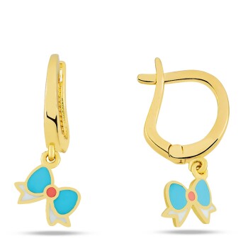 Sallantılı Fiyonk Çocuk Küpesi - Melike