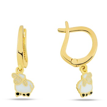 Sallantılı Koyun Çocuk Küpesi - Melike