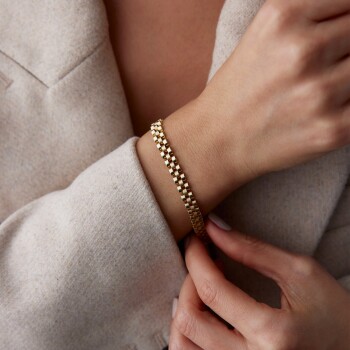 Sarı Kordon Bileklik - 2