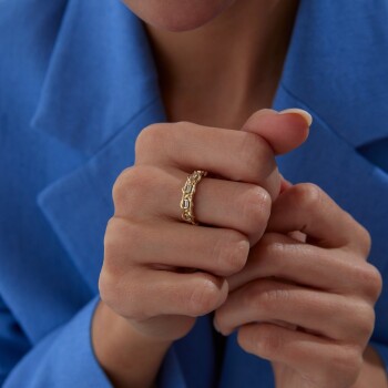 Sarmal Baget Yüzük - 2