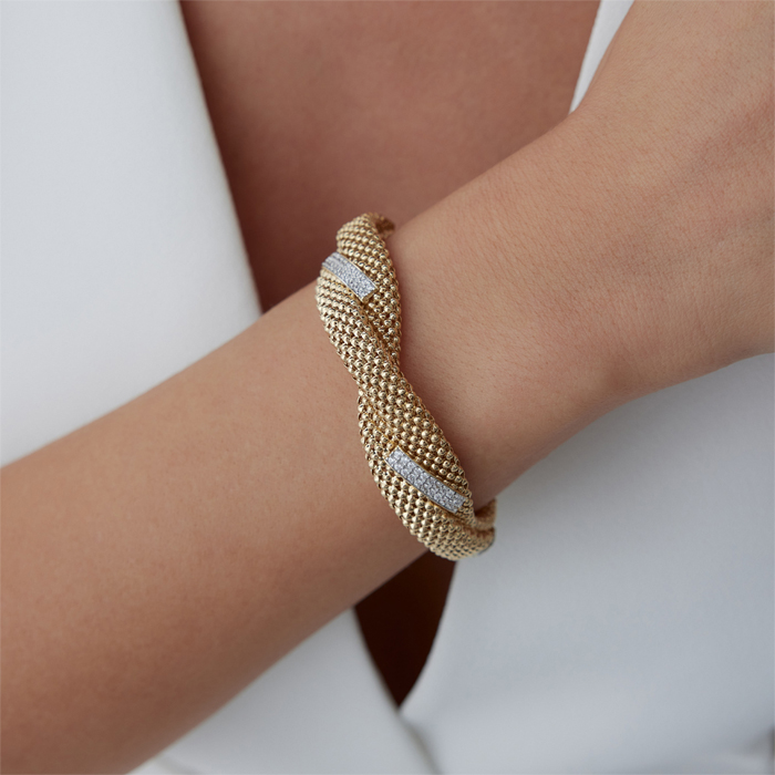 Sarmal Örgü Bileklik - Özkonak