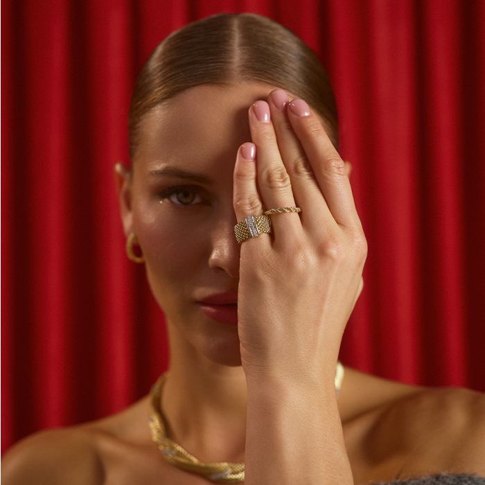 Sarmal Örgü Yüzük - 3