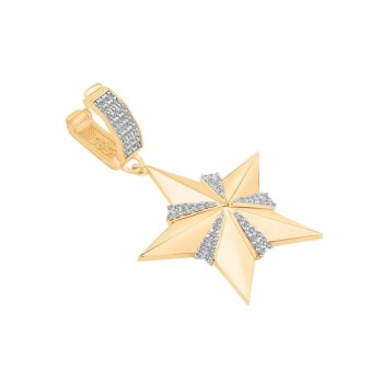 Sarmal Taşlı Yıldız Charm - Ema (1)