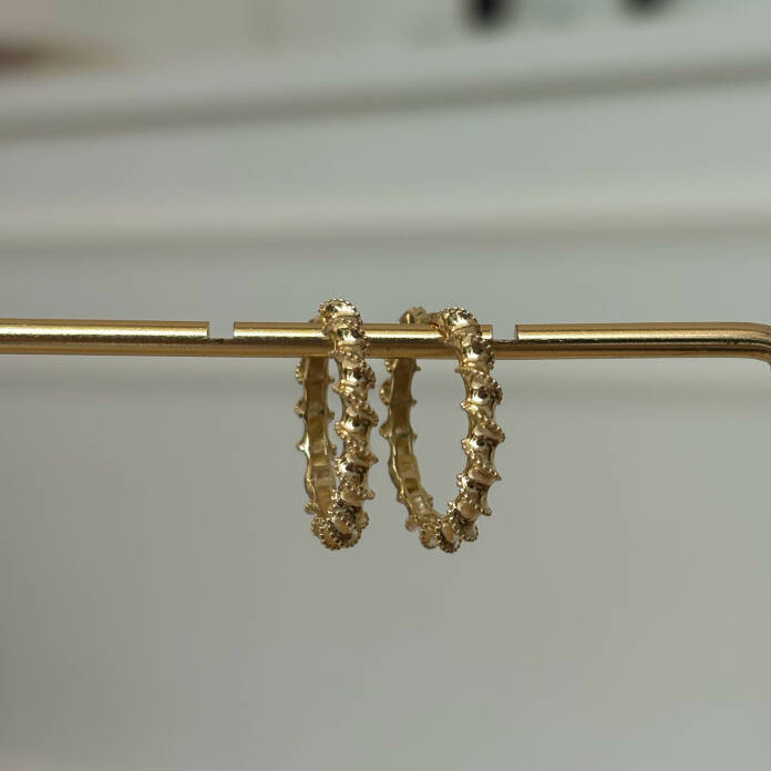 Screw Halka Küpe - 1