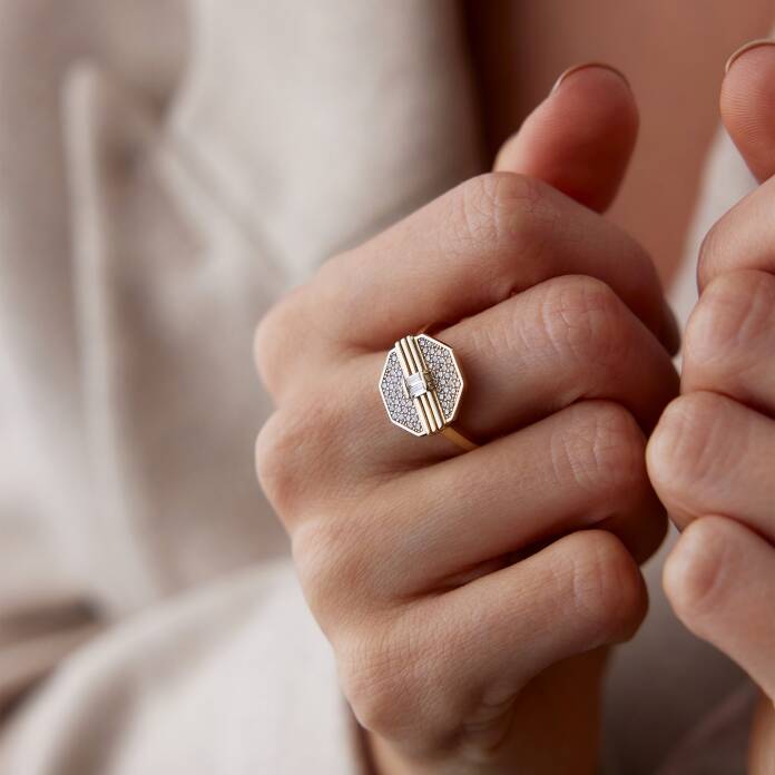 Şerit Taşlı Yüzük - 2