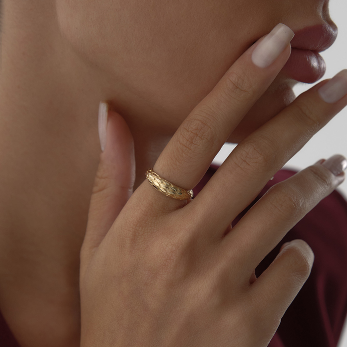 Serpent Leather Yüzük - 3