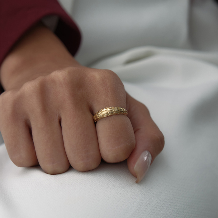 Serpent Leather Yüzük - RİTİM