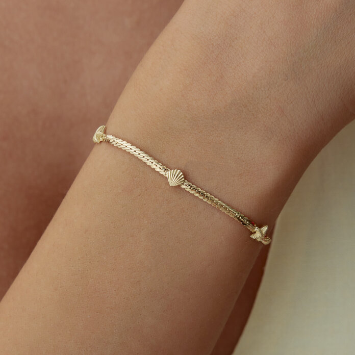Shell Star Snake Bileklik - 2