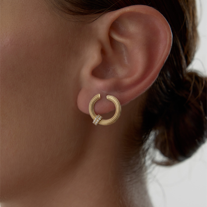 Shine Aurora Küpe - Gökhan Bera