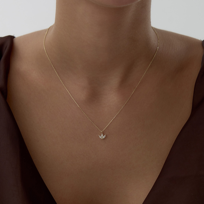 Shine Lotus Kolye - Rayna