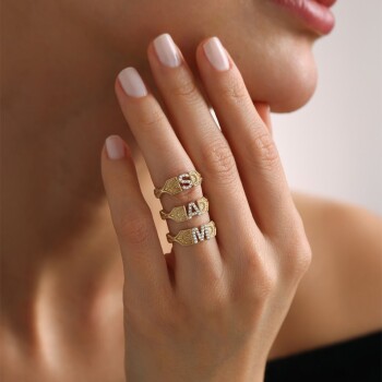 Shuny Harf Yüzük - MİST