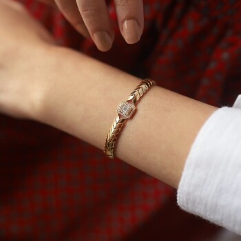 Şık Baget Balık Sırtı Bileklik - Saren