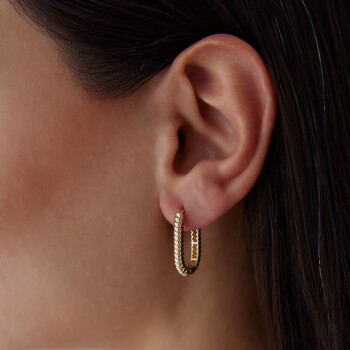 Sık Burgu Ataç Küpe - Rayna (1)