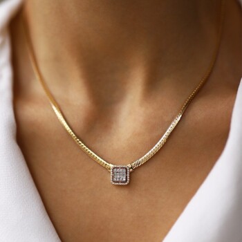 Sık Snake Baget Kolye - Alen