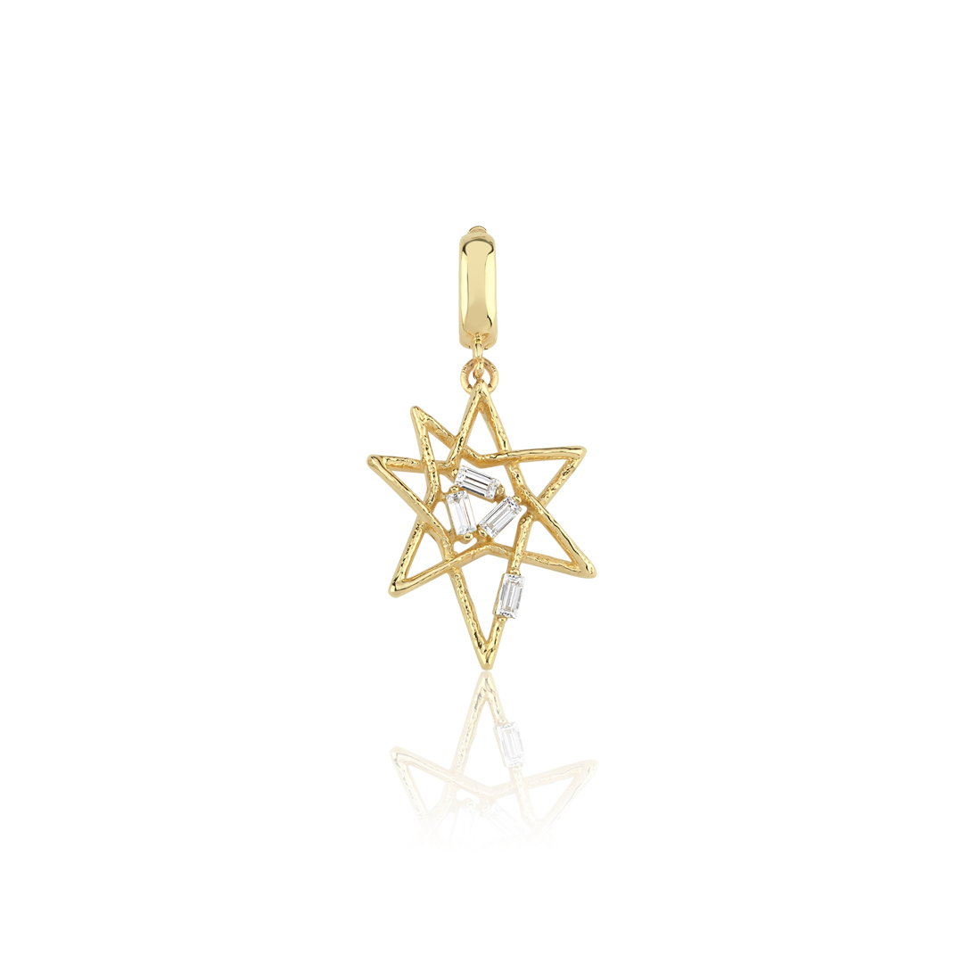 Silver Star Kolye Ucu - 1