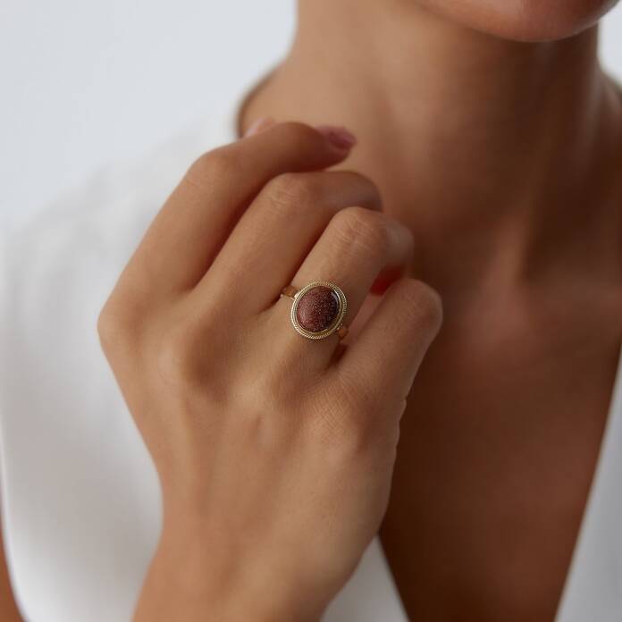 Simli Akik Yüzük - 1