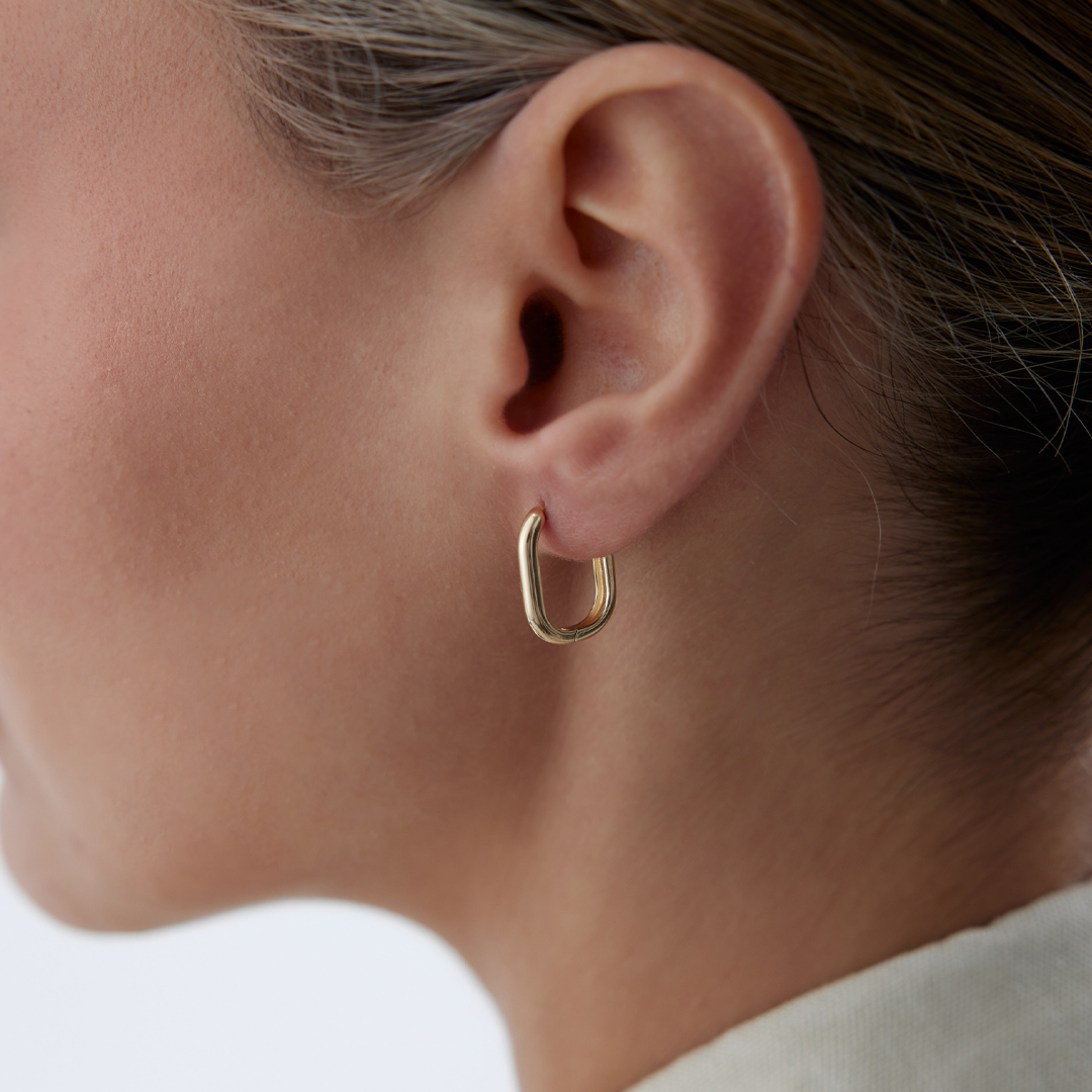 Simple Ataç Küpe - 3