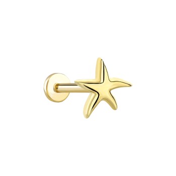 Simple Star Tragus Piercing - Alen