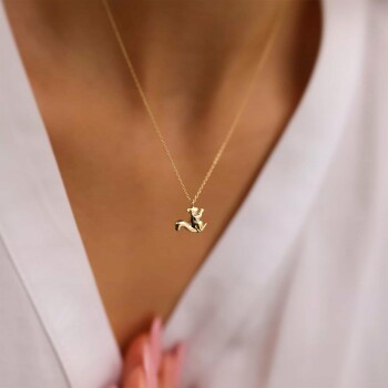 Sincap Figürlü Kolye - Alen (1)