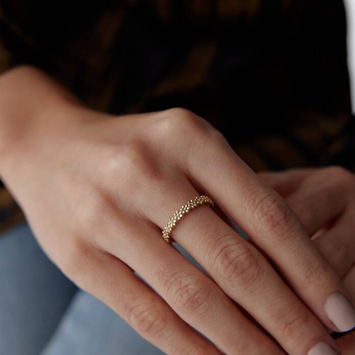 Sıra Çiçek Yüzük - 1