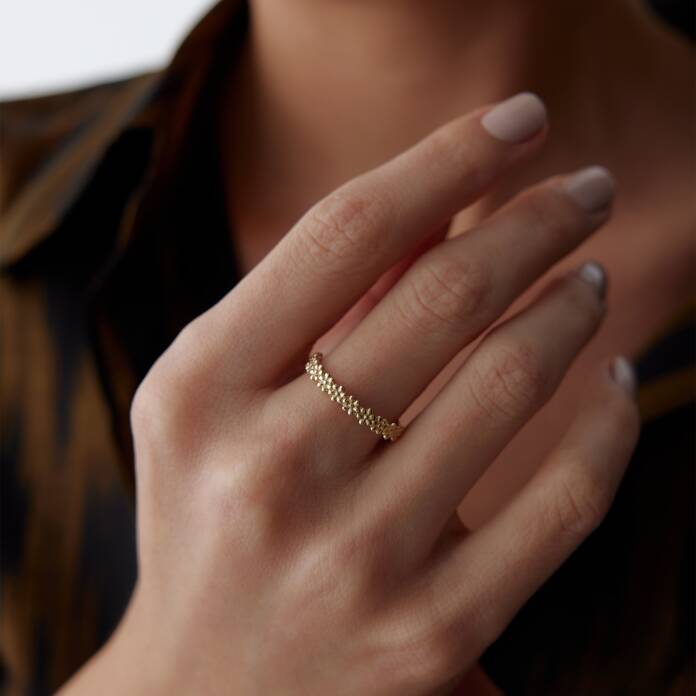 Sıra Çiçek Yüzük - 2