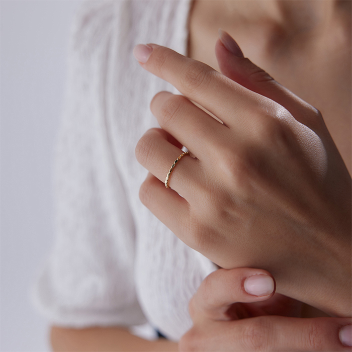 Sıra Elips Yüzük - Alen (1)