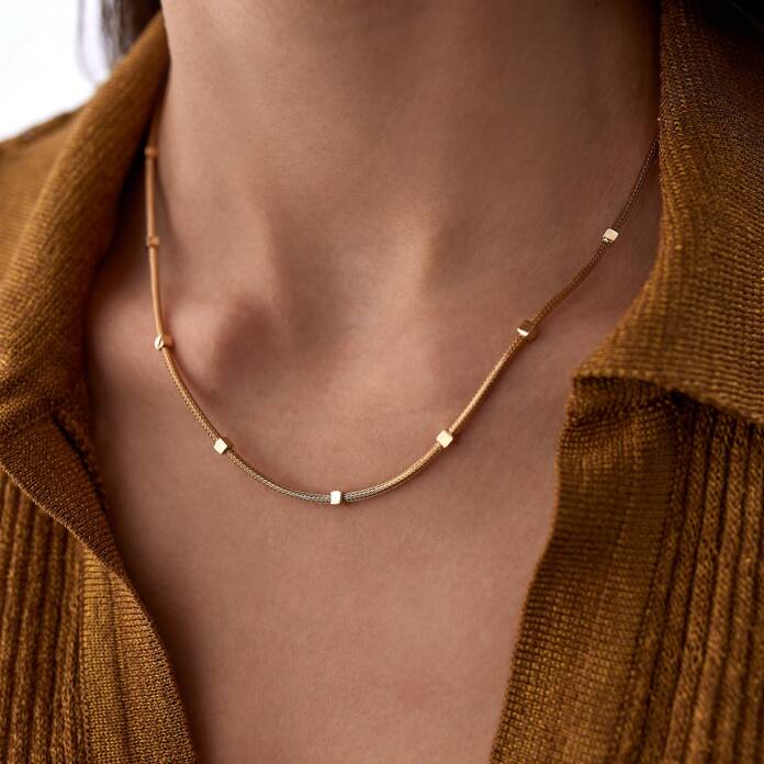 Sıra Küplü İtalyan Kolye - 1