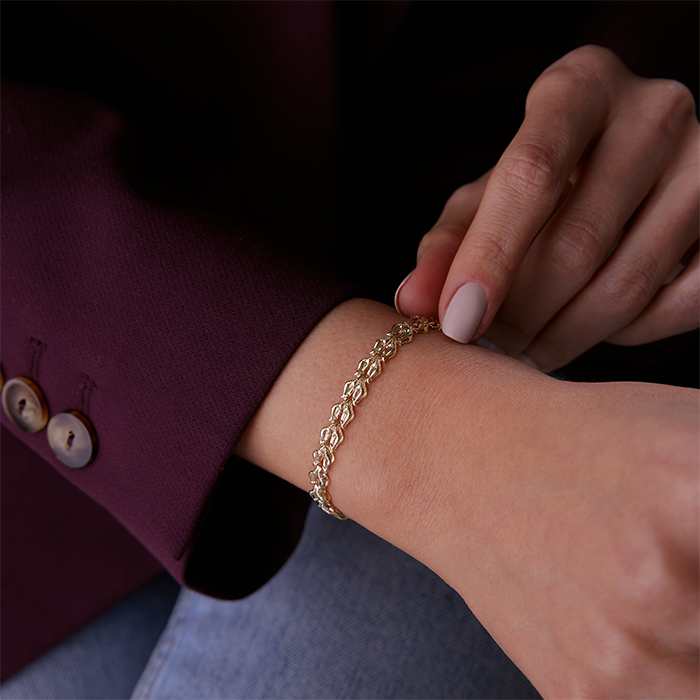 Sıra Motif Bileklik - Milan