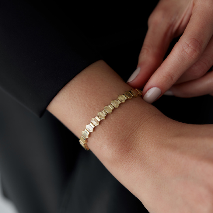 Sıra Parmak İzi Bileklik - Alen