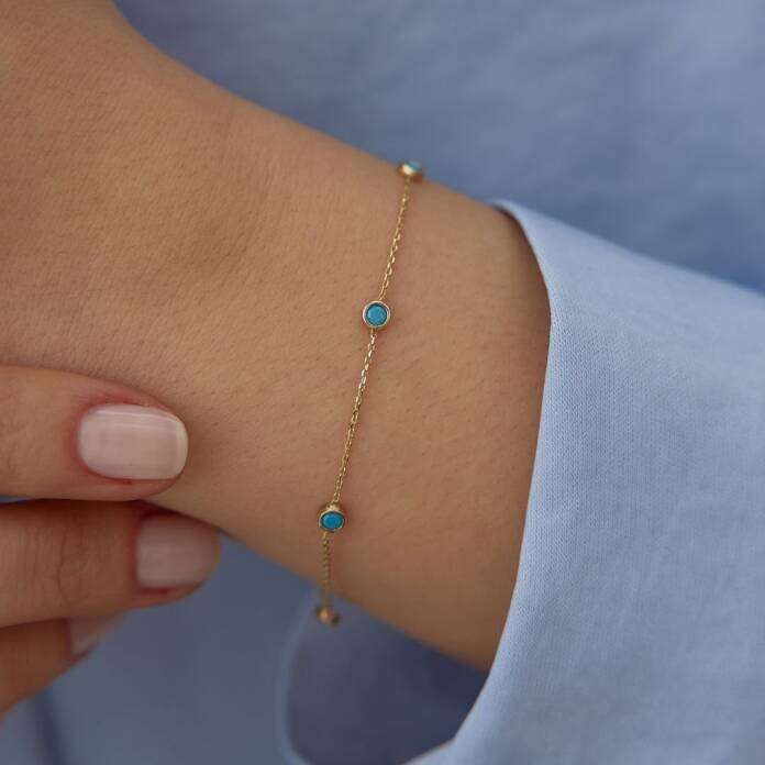 Sıralı Aqua Bileklik - 2