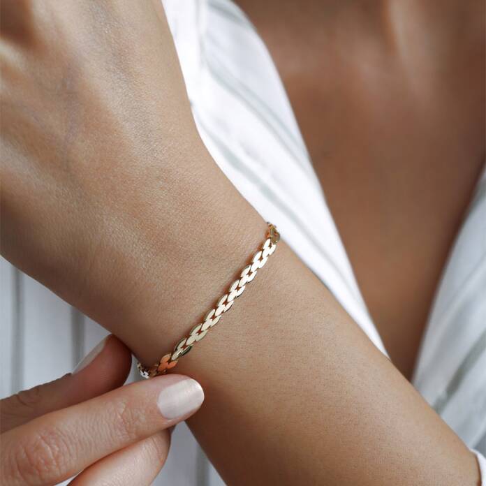 Sıralı Chain Bileklik - 1