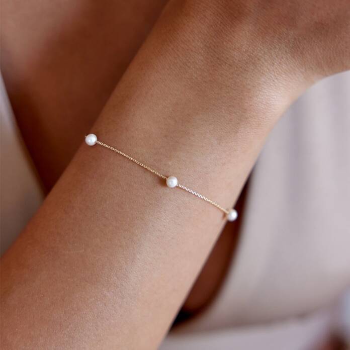 Sıralı İnci Bileklik - 1