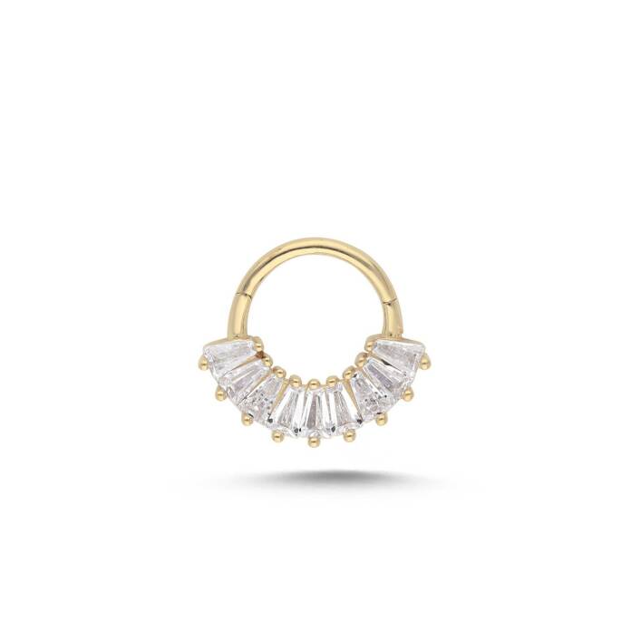 Sıralı Trapez Helix Piercing - 1