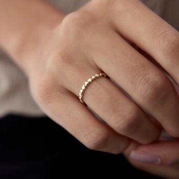 Sıralı Üçgen Yüzük - 3