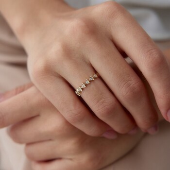 Sıralı Yön Yüzük - Mazi (1)