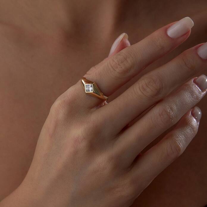 Sıvama Karo Yüzük - 1