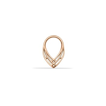 Sivri Motifli Helix Piercing - 1