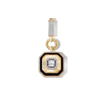 Siyah Kalemli Charm - Ema