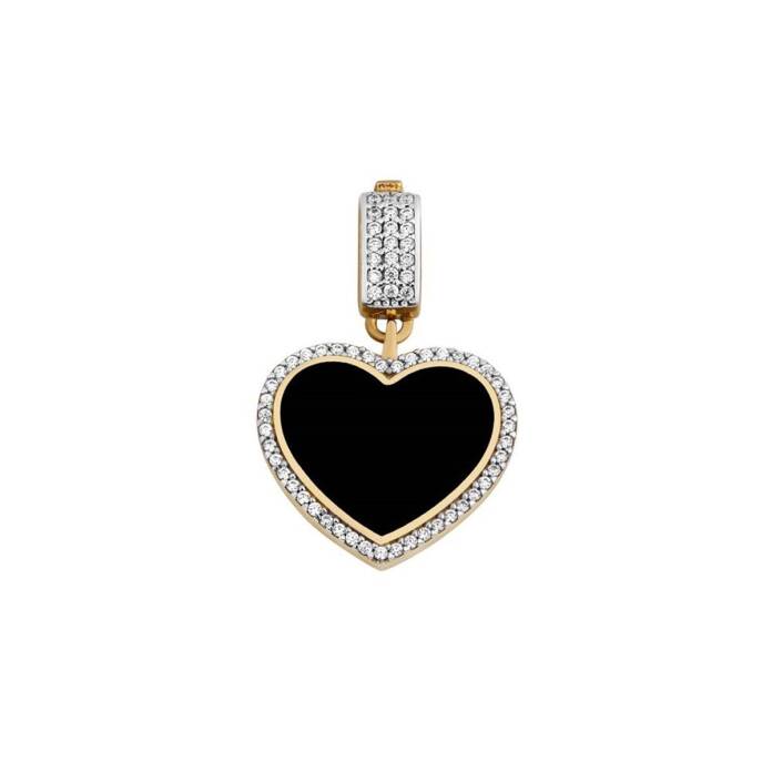 Siyah Mine Kalpli Charm - 1