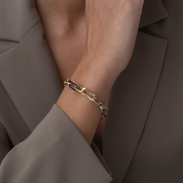 Siyah Mineli Ataç Bileklik - 3