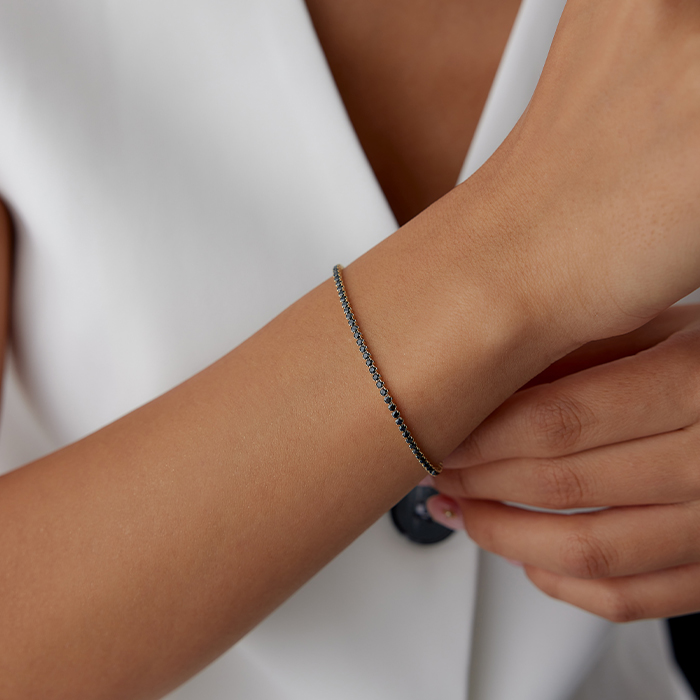 Siyah Su Yolu Bileklik - Milades (1)