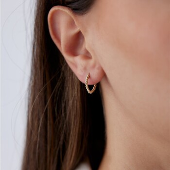 Slim Burgu J Küpe - MİST