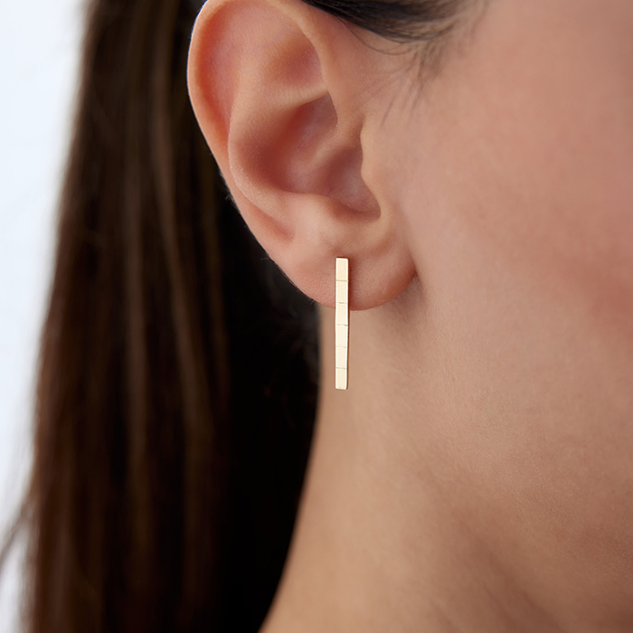 Slim Dizi küpe - Koçak