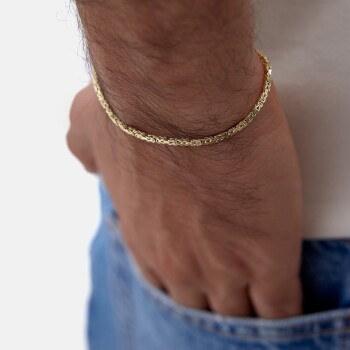 Slim Kral Erkek Bileklik - Taç (1)